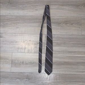 Dino Orsini Silk Brown Striped Formal Tie Office 3” thick